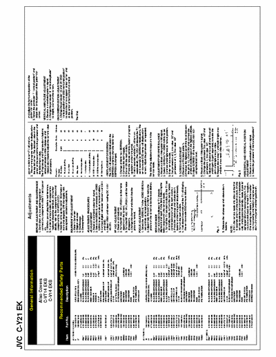 JVC C-Y21EK Also Covers
C-VT14 EKB
C-V14 EKB